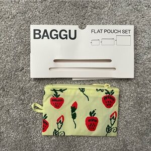 Baggu Flat Pouch Painted Prairie - Small only